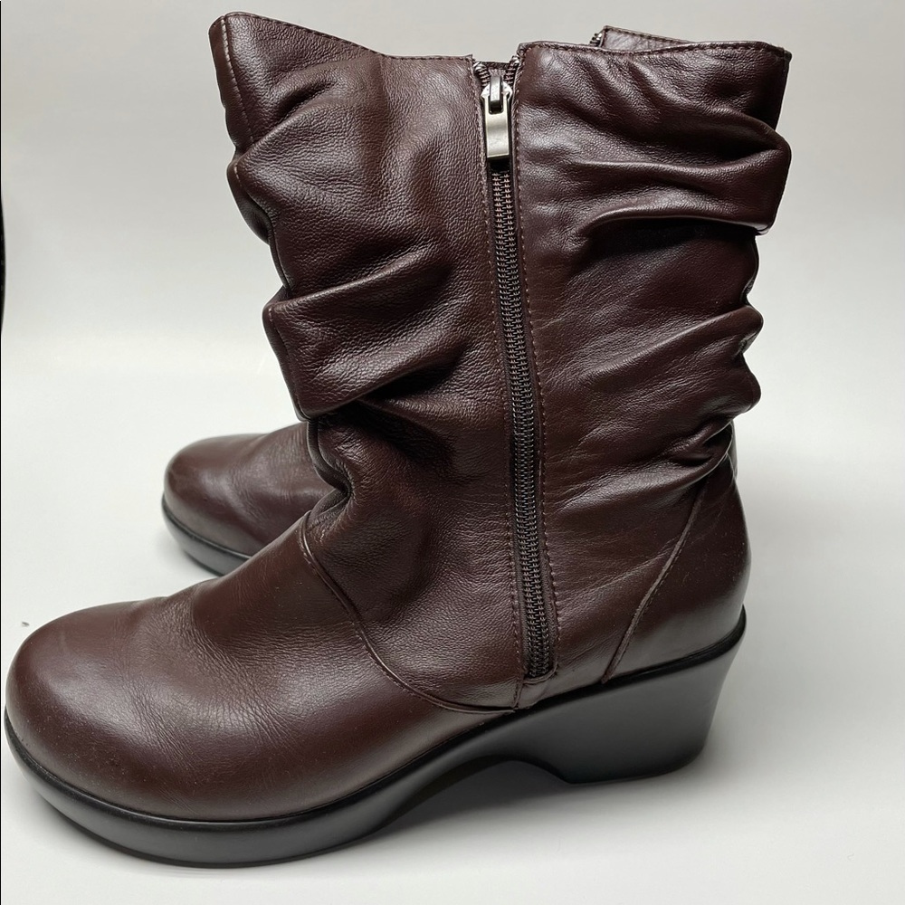 Alegria boots brown women’s 38 EUC